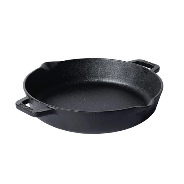 Meyer Pre-Seasoned Cast Iron กระทะทอดเหล็กหล่อ 2 หู 24 ซม.