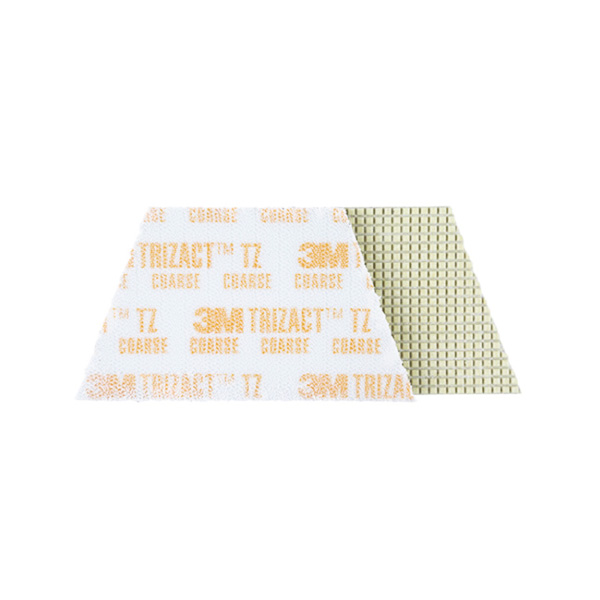 3M แผ่นขัดไตรแซคท์ - สีทอง