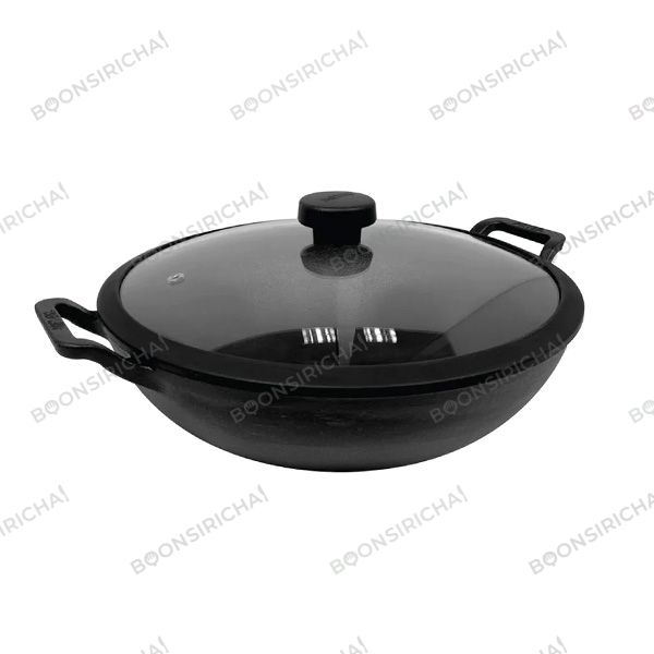 Meyer Cast Iron กระทะผัดก้นลึก 2 หู 30 ซม.