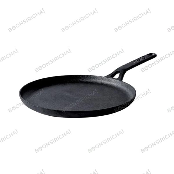 Meyer Cast Iron กระทะเครปเหล็กหล่อทรงกลม 24 ซม.