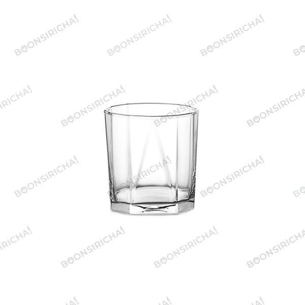 B02311แก้วน้ำ - Pyramid rock 330 ml